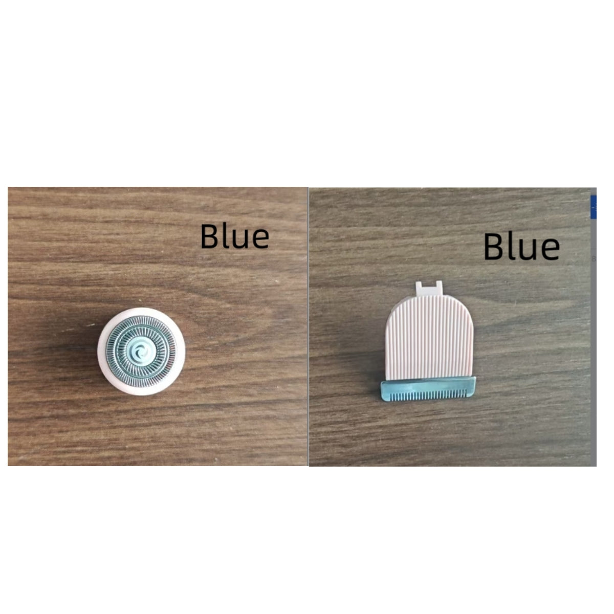 2 In 1 Hair Remover Women's Double Head Shaver Private Pubic Hair Trimmer Electric Razor Wet Dry Electric Body Hair Set4 No plug