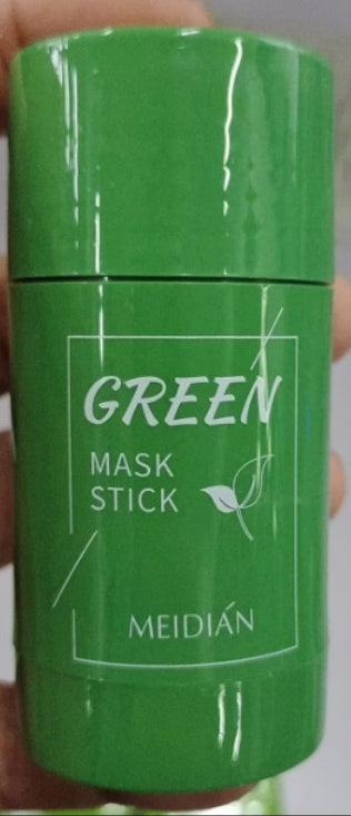 Cleansing Green Tea Mask Clay Stick Oil Control Anti-Acne Whitening Seaweed Mask Skin Care Green Tea Mud Mask
