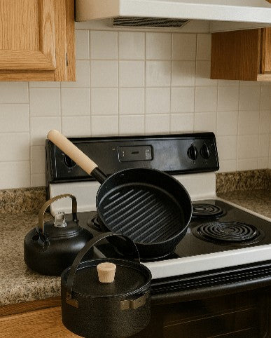 Cooking Set Out Of Doors