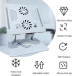 Laptop Stand With Dual Fan