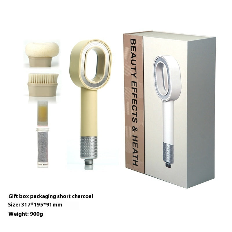 Aromatherapy Shower Head Girls Gift Box Beige Aromatherapy Gift Box