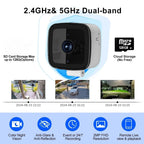 Remote Two-way Intercom Wireless Network HD Camera