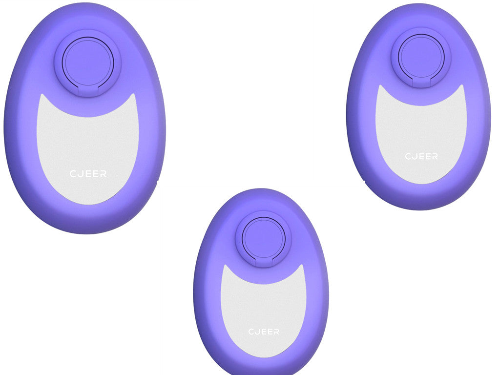 CJEER Upgraded Crystal Hair Removal Magic Crystal Hair Eraser For Women And Men Physical Exfoliating Tool Painless Hair Eraser Removal Tool For Legs Back Arms Purple 3pc