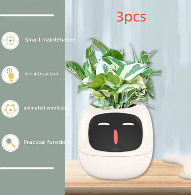 Smart Planter Endless Fun Over 49 Rich Expressions 7 Smart Sensors And AI Chips Make Raising Plants Easy And Fun Set8 Small
