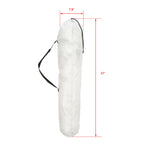 Camping Chair, Grey Iron Frame, Off-white