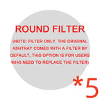 Smoke Removal Air Purification Ashtray Anion Purification Practical Automatic Purifier Ashtray Portable Gadgets For Car Ashtray Round filter 5pcs