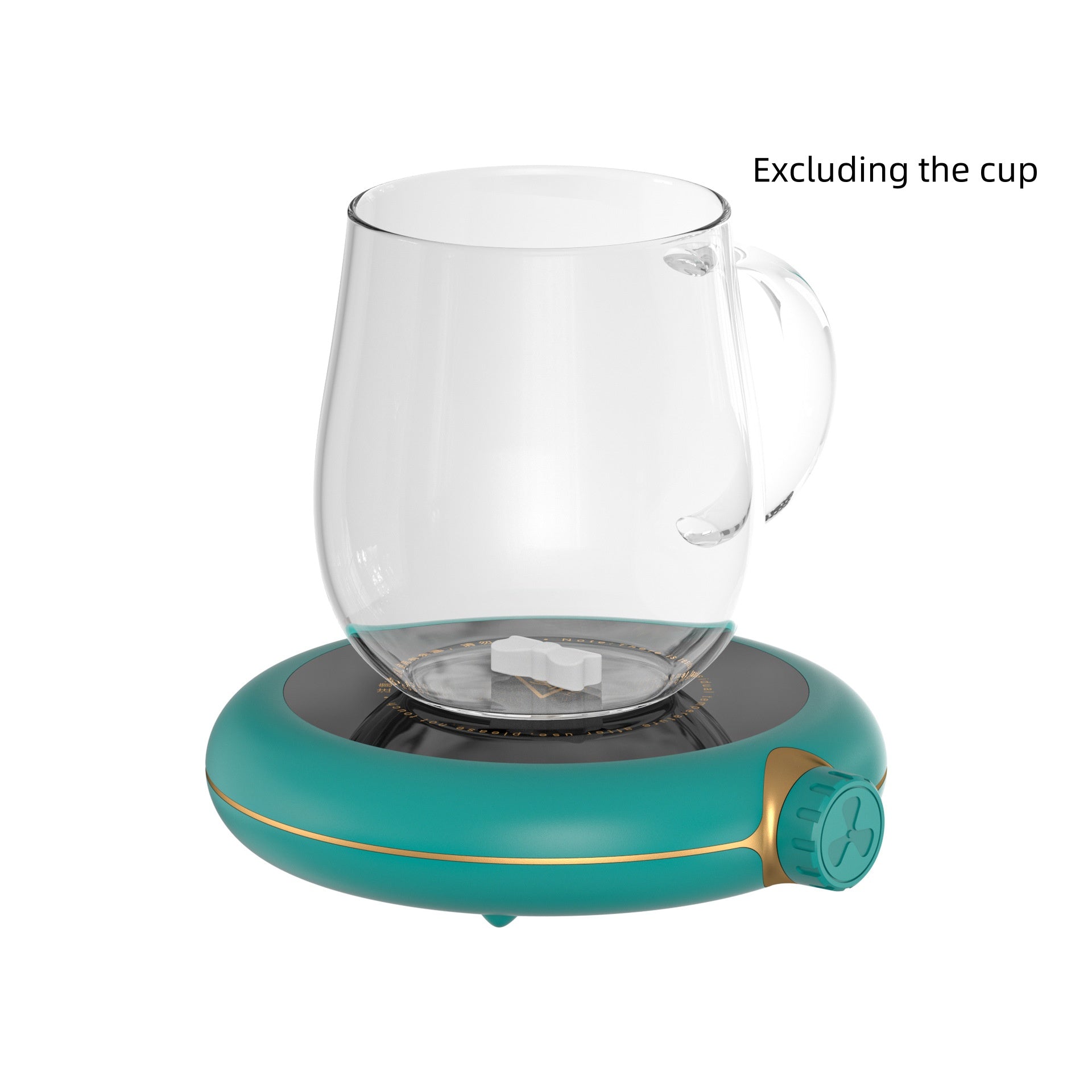 Heating Constant Temperature Magnetic Stirring Coaster Emerald USB