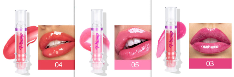 New Tube Lip Rich Lip Color Slightly Spicy Lip Honey Lip Glass Mirror Face Lip Mirror Liquid Lipstick Set2