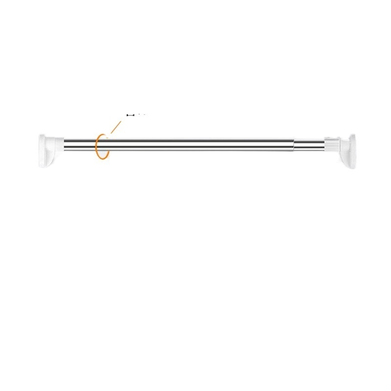 Telescopic Rod No-drill Balcony Clothes Hanger Bathroom