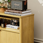 Shoe Cabinet Storage for Entryway Hidden Shoes Storage Cabinet with 3 Flip Drawers, Tall Free Standing Shoe Organizer Rack for Foyer, Hallway. Natural,31.6'' L x 9.6'' W x 54.4'' H.