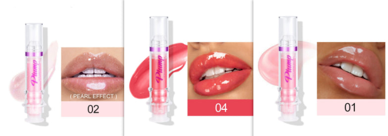New Tube Lip Rich Lip Color Slightly Spicy Lip Honey Lip Glass Mirror Face Lip Mirror Liquid Lipstick Set8